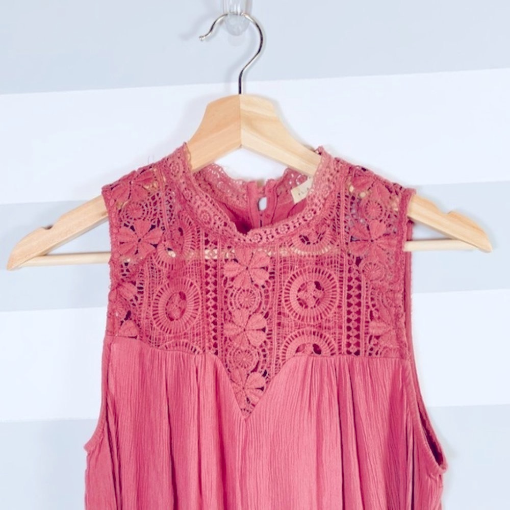L.A. Hearts, Mauve Color, Dress, Size SM, Lace